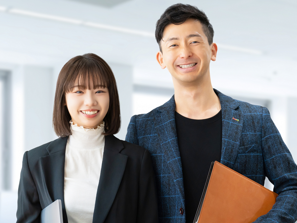 エリアと業種を選ぶだけ